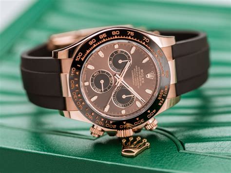 rolex daytona rose kautschuk